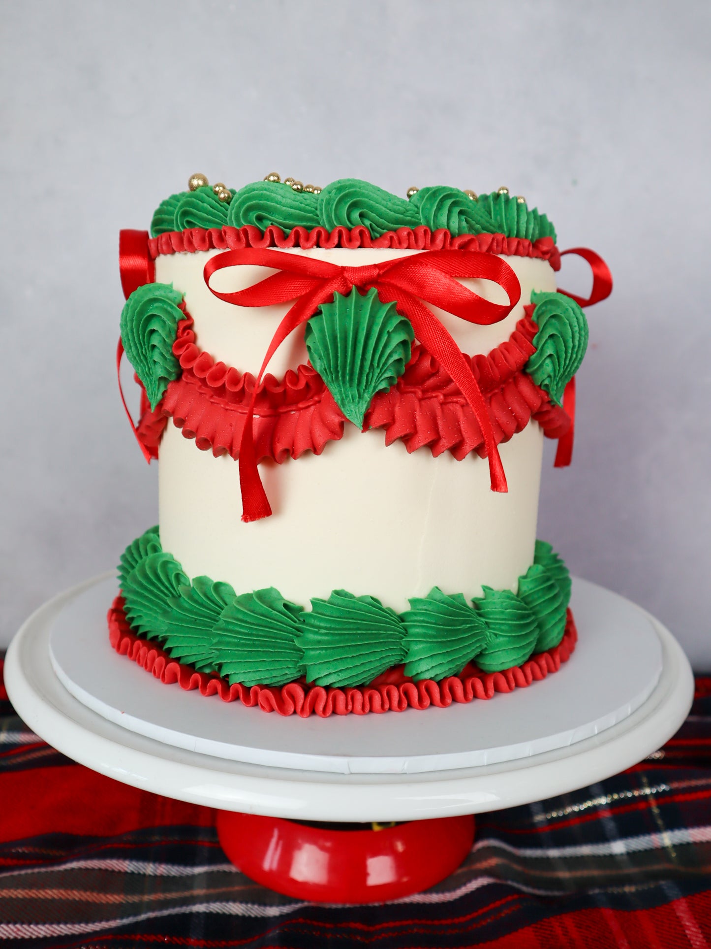 Christmas Vintage Cake