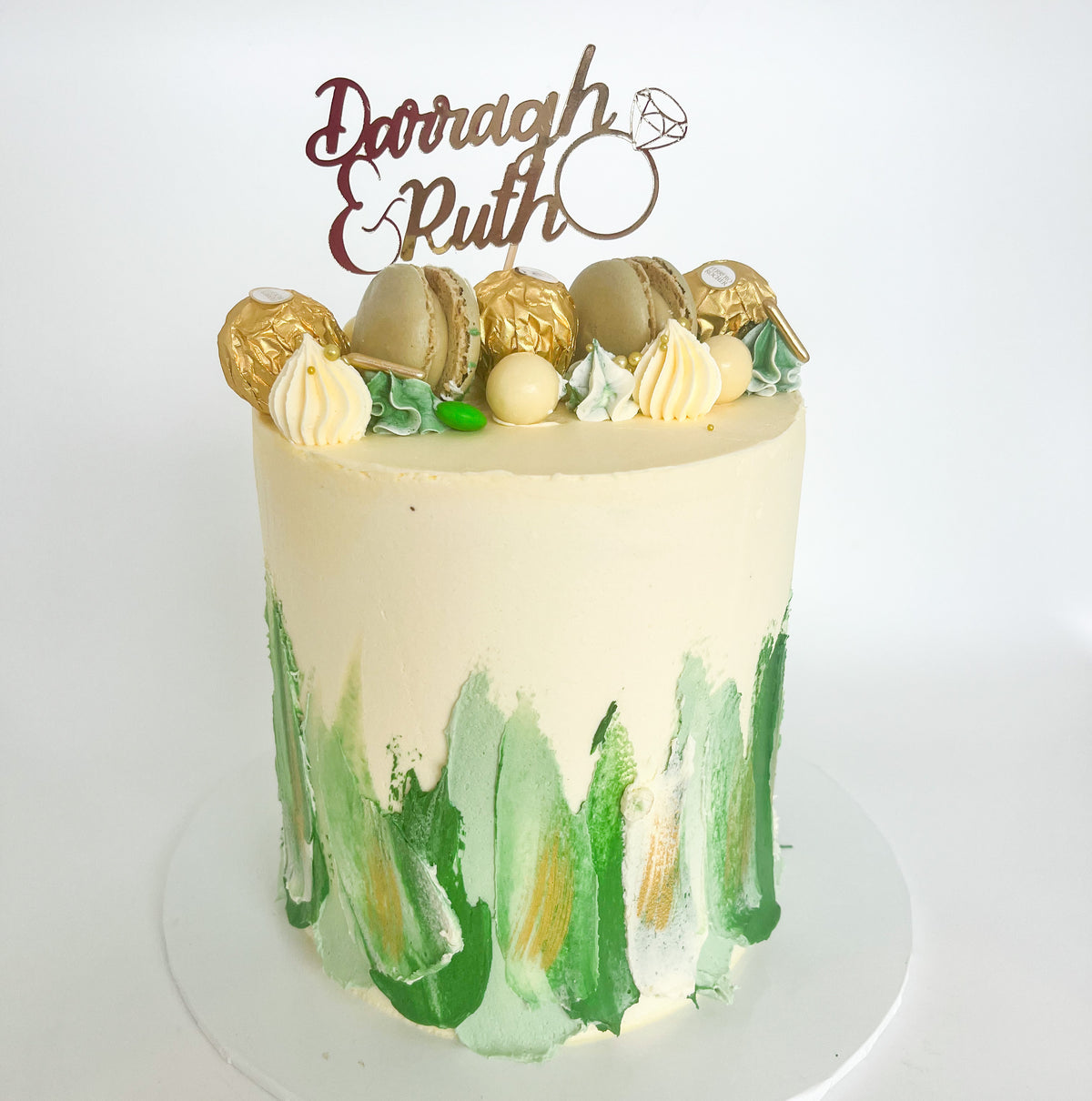 Pattern Line Cake Textured Line Cake – Cakes By Emma
