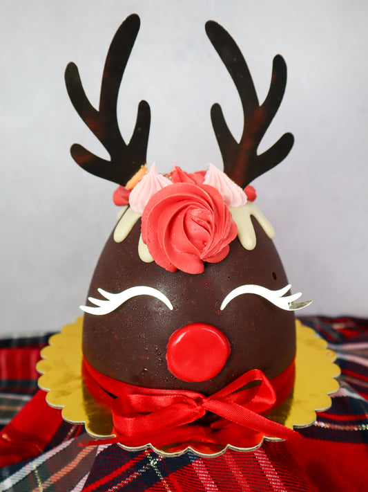 Chocolate Biscuit Cake Rudolph